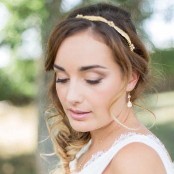 "Calista" Boucles d'oreilles de mariée pendentifs sertis zirconium