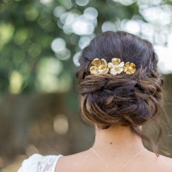 "Flora" Peigne floral 